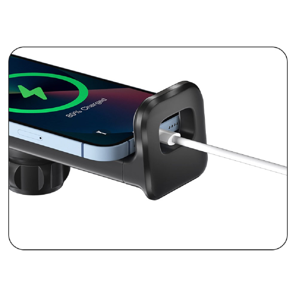 Universele auto tablethouder voor hoofdsteun 135-230 mm met 360 rotatie