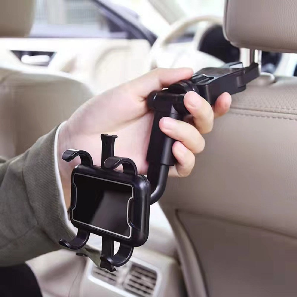 Auto Telefoonhouder voor Binnenspiegel met 360 Graden Rotatie