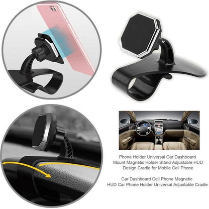 Universele auto telefoonhouder met dashboardbevestiging