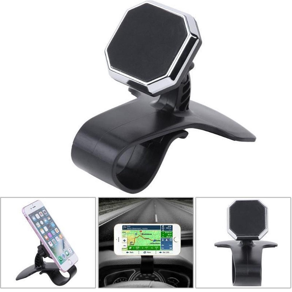 Universele auto telefoonhouder met dashboardbevestiging