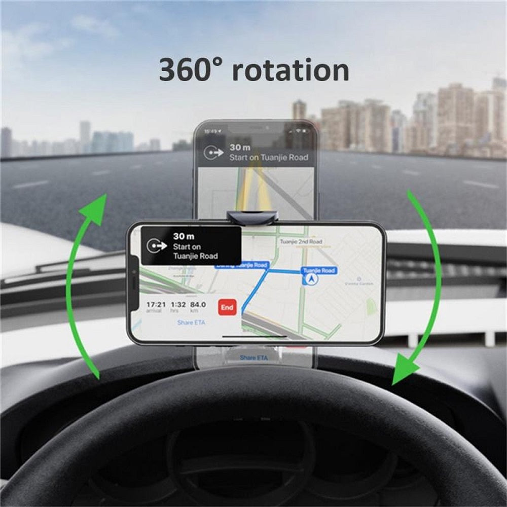 Universele auto telefoonhouder met 360 graden rotatie