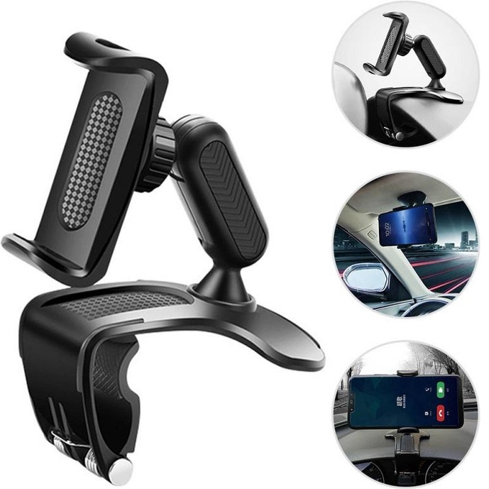 Universele auto telefoonhouder met 360 graden rotatie