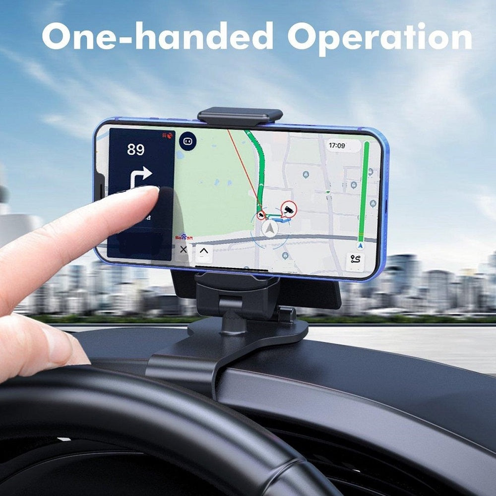 Universele auto telefoonhouder met nummerweergave