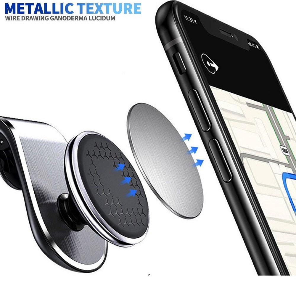 Magnetische auto telefoonhouder voor ventilatierooster