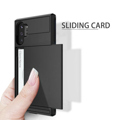Slide Armor Hoesje voor Galaxy Note 10 met Pashouder