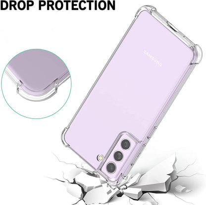 Transparant TPU telefoonhoesje met Air Cushion voor Galaxy S21 FE