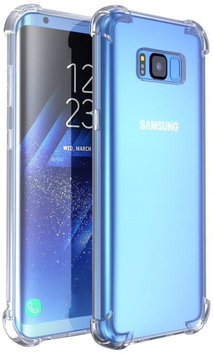 Transparant TPU hoesje met luchtkussen voor Samsung Galaxy S8