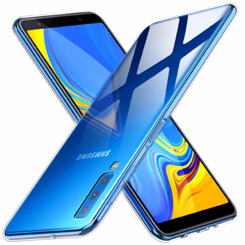 Transparant TPU telefoonhoesje voor Galaxy A7 2018