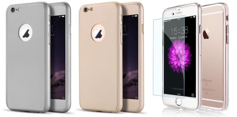 360 Graden Telefoonhoesje voor iPhone 7 Plus / 8 Plus met Screenprotector