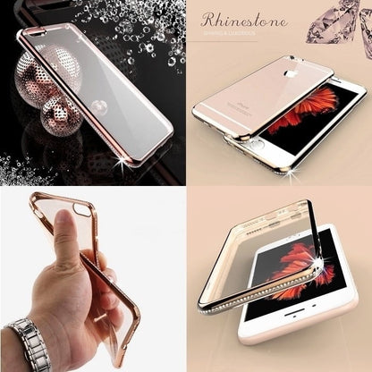 Bling telefoonhoesje voor iPhone 6 / 6S met strass-steentjes