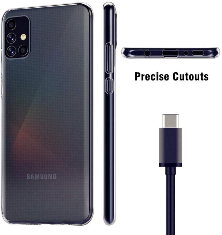 Transparant TPU Telefoonhoesje voor Samsung Galaxy A71