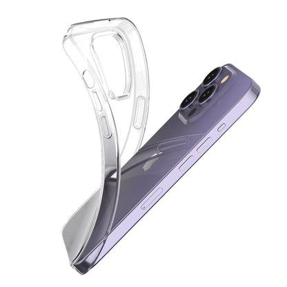 Transparant TPU telefoonhoesje voor iPhone 15 Pro