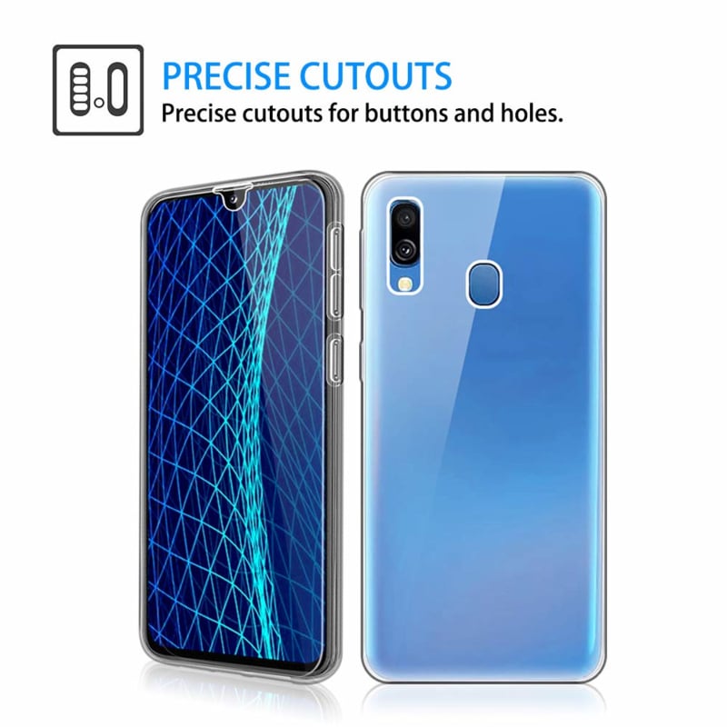 Transparant TPU Telefoonhoesje met 360 Graden Bescherming