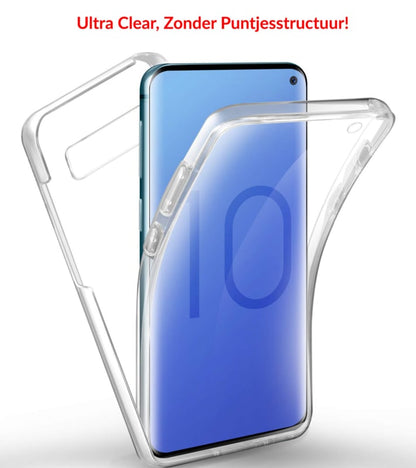 Transparant 360 graden hoesje voor Galaxy S10 Plus