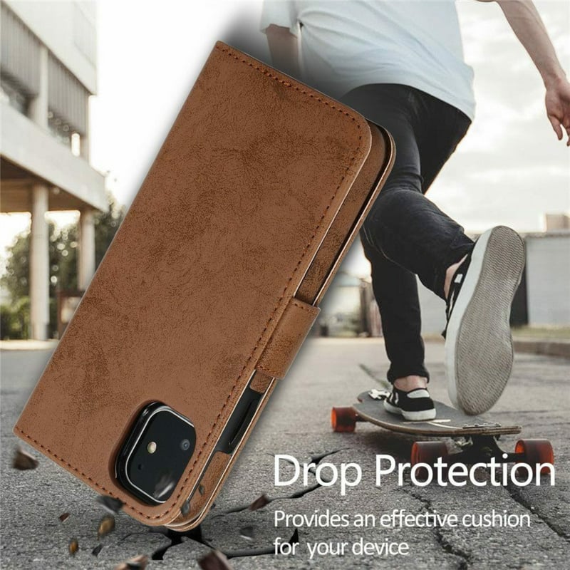Magnetisch bookcase hoesje voor iPhone 11 Pro Max