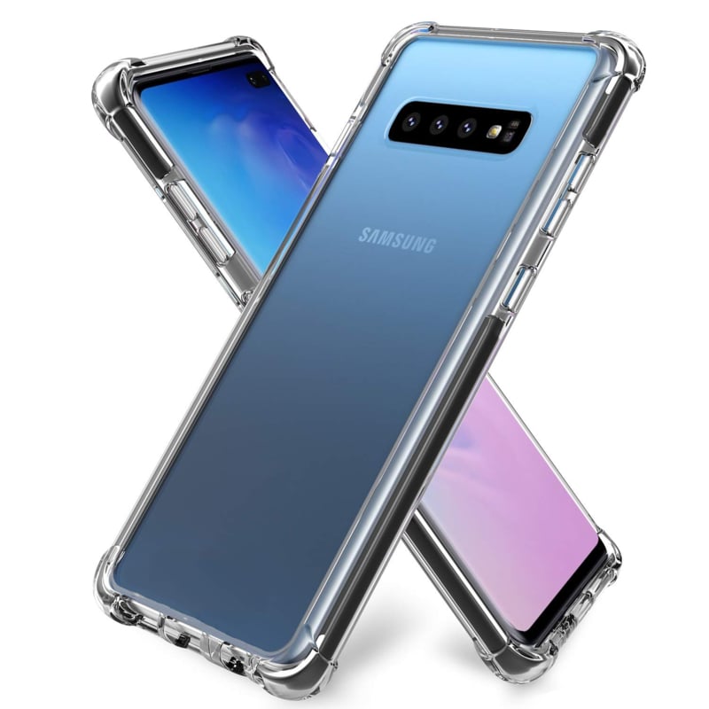 Transparant TPU telefoonhoesje met Air Cushion voor Samsung Galaxy S10 Plus