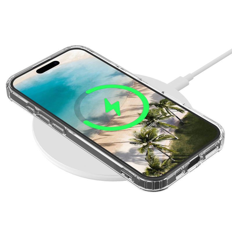 Transparant iPhone 16 hoesje met MagSafe