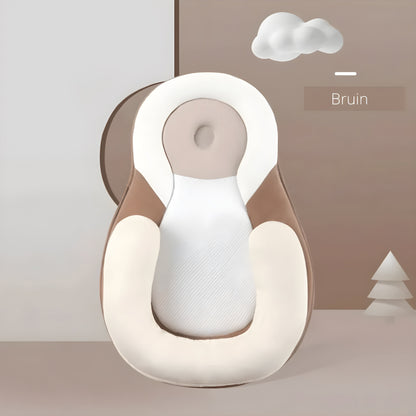 BabyEase Ergonomisch Babykussen Tegen Plat Achterhoofdje