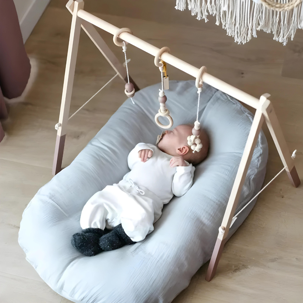 Ademend babykussen met ergonomische hoofdondersteuning