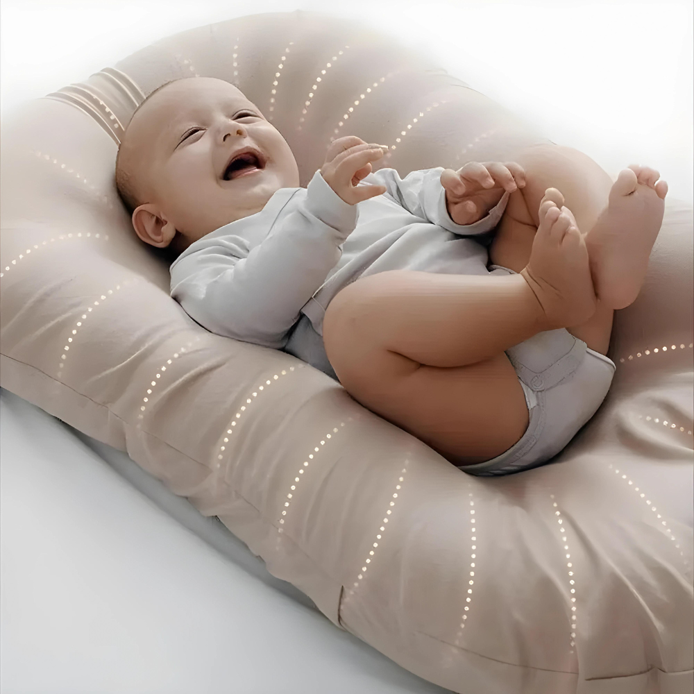 Ademend babykussen met ergonomische hoofdondersteuning
