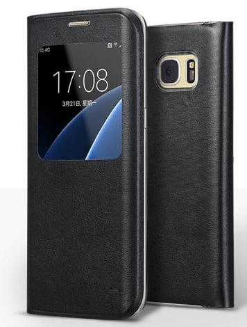 Window view flip cover voor Samsung Galaxy S8 Plus