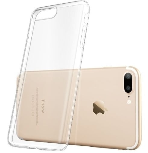 Transparant TPU telefoonhoesje voor iPhone 7 Plus en 8 Plus