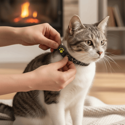 Compacte GPS tracker voor honden en katten met realtime locatie