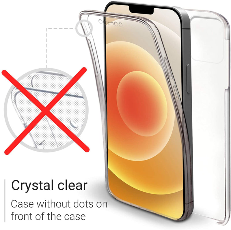 Transparant 360° telefoonhoesje voor iPhone 12 Pro Max