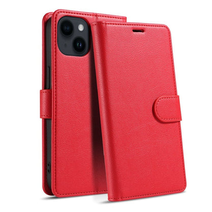 Luxe Leren Bookcase Telefoonhoesje voor iPhone 16e en 17e