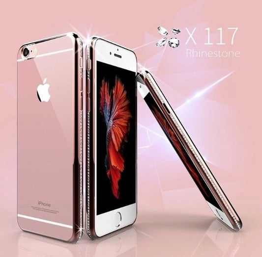 Bling telefoonhoesje voor iPhone 6 / 6S met strass-steentjes