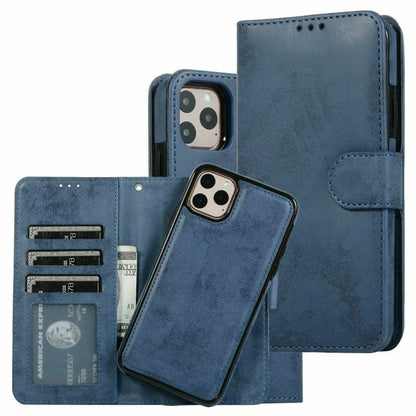 Magnetisch bookcase hoesje voor iPhone 15 Plus