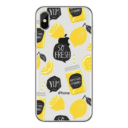 Flexibel TPU telefoonhoesje voor iPhone X / Xs