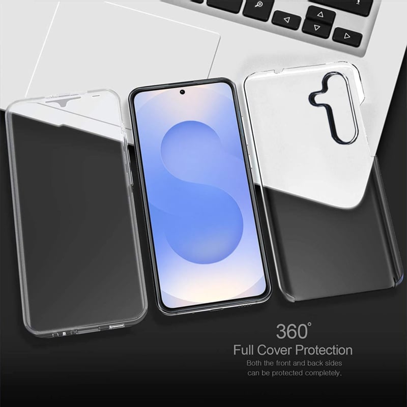 Transparant 360 graden telefoonhoesje voor Galaxy S25