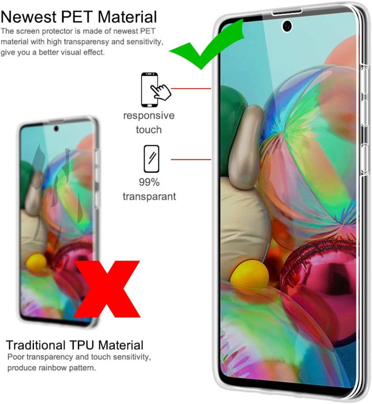 Transparant 360 graden hoesje voor Samsung Galaxy A71