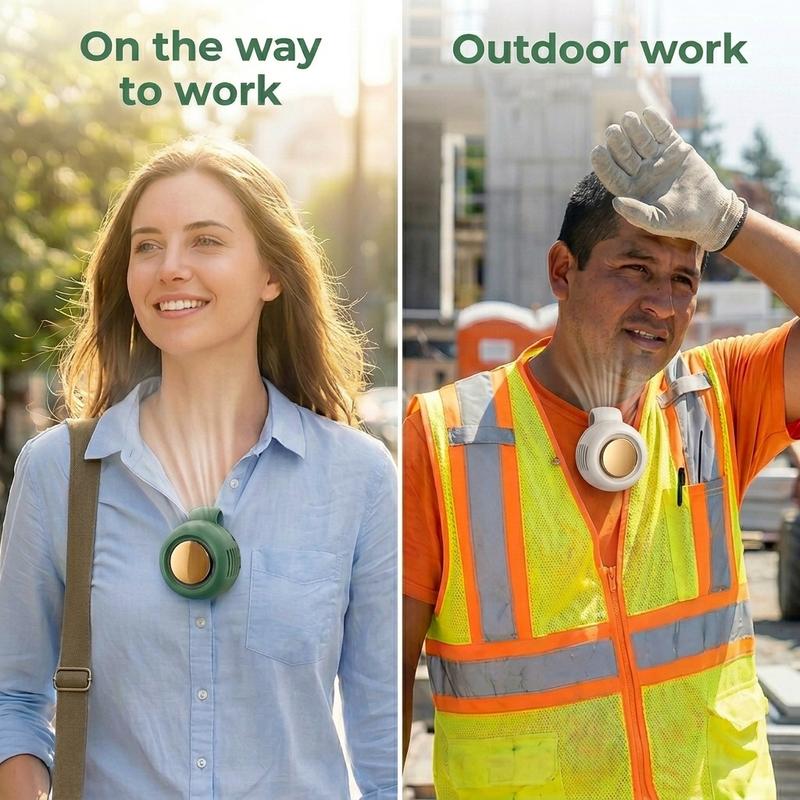 Draagbare ventilator zonder bladen met 360° rotatie