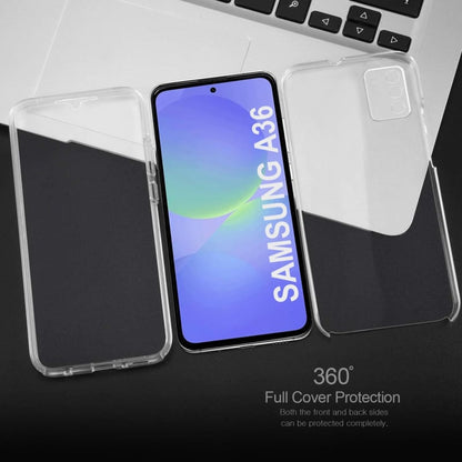 Transparant 360 graden telefoonhoesje voor Galaxy A36 5G | 67888068