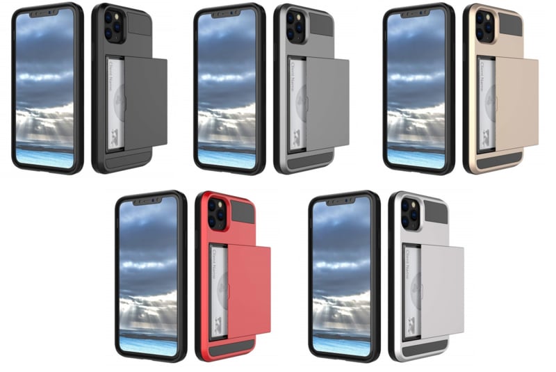 Slide Armor Hoesje voor iPhone 13 Pro met Pashouder