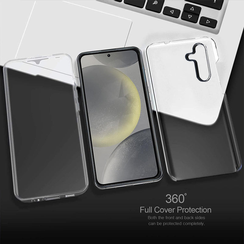 Transparant 360 graden hoesje voor Samsung Galaxy S24