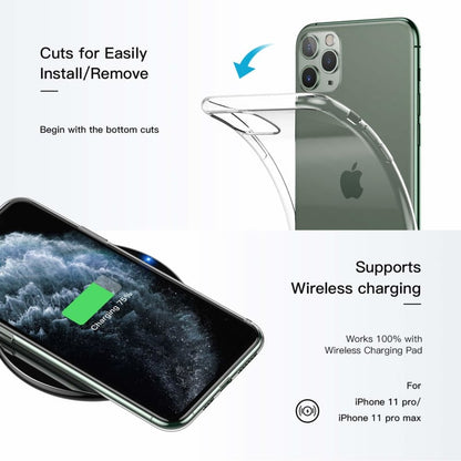 Transparant TPU telefoonhoesje voor Apple iPhone 11 Pro
