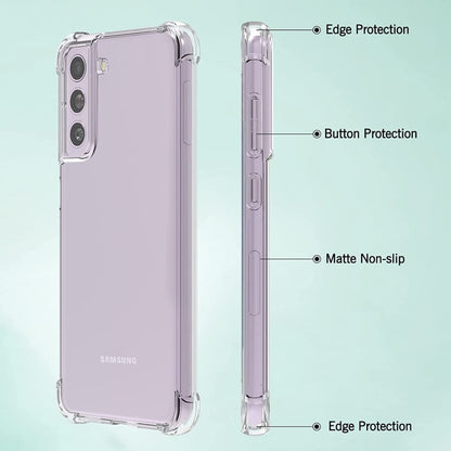 Transparant TPU telefoonhoesje met Air Cushion voor Galaxy S21 FE