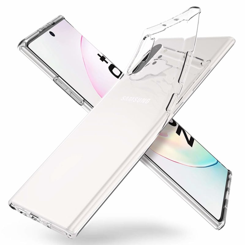 Transparant TPU telefoonhoesje voor Galaxy Note 10 Plus