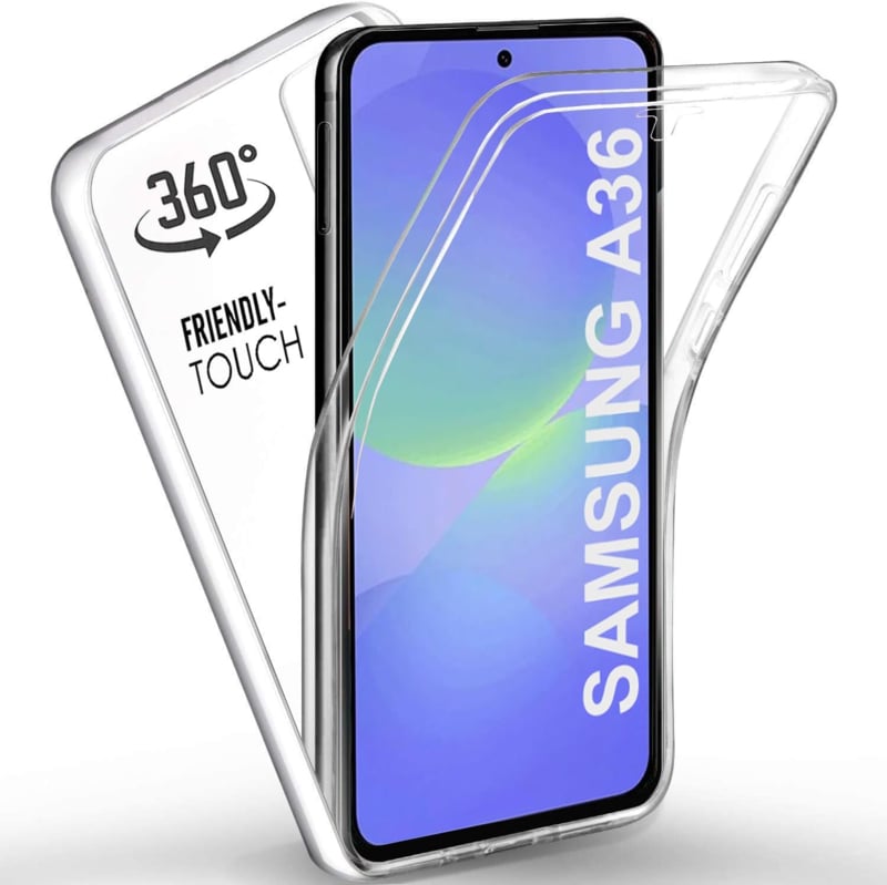 Transparant 360 graden telefoonhoesje voor Galaxy A36 5G | 67888068