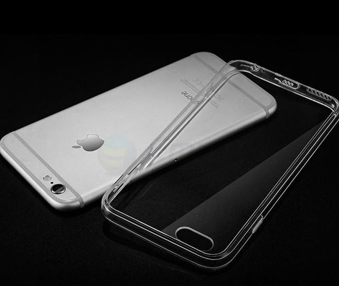 Transparant hybride bumper hoesje voor iPhone 6 Plus en 6S Plus