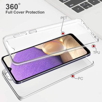 Transparant 360 graden telefoonhoesje voor Galaxy A32 5G
