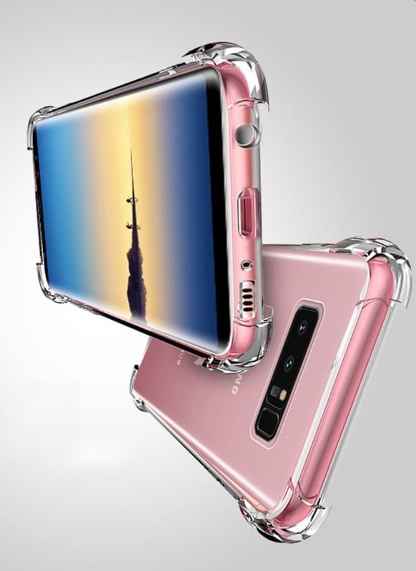 Transparant TPU hoesje voor Galaxy Note 8 met luchtkussens