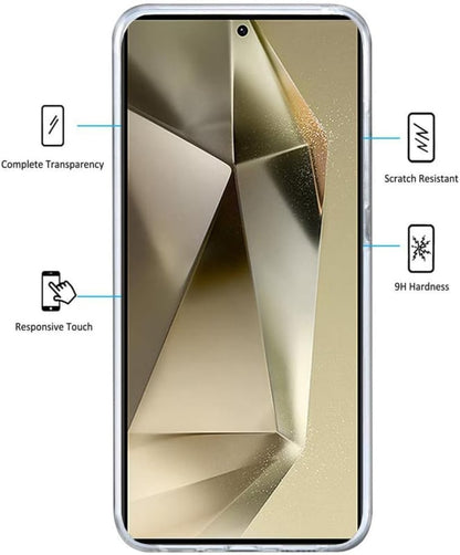 Transparant hybride 360 graden hoesje voor Galaxy S24 Ultra