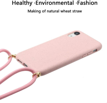 Crossbody TPU Hoesje met Verstelbaar Koord voor iPhone Xr