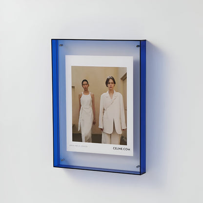 Transparante acryl fotolijst met minimalistisch design