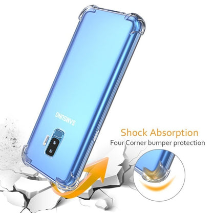 Transparant TPU hoesje voor Samsung Galaxy S9 Plus met hoekbescherming