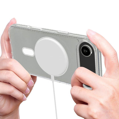 Transparant Hybride Telefoonhoesje met MagSafe voor iPhone Air